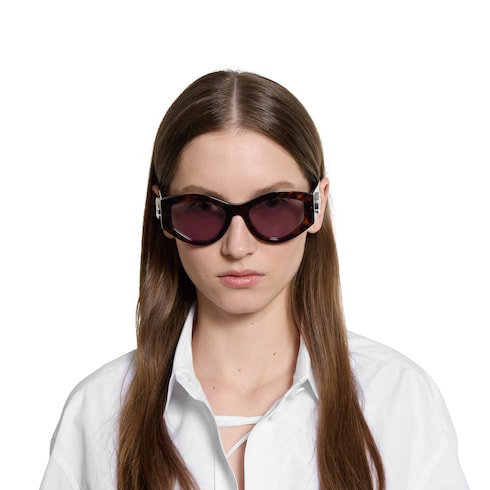Oval frame sunglasses