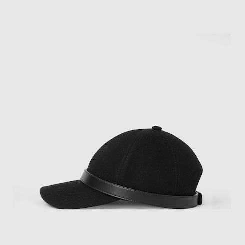 Wool baseball hat