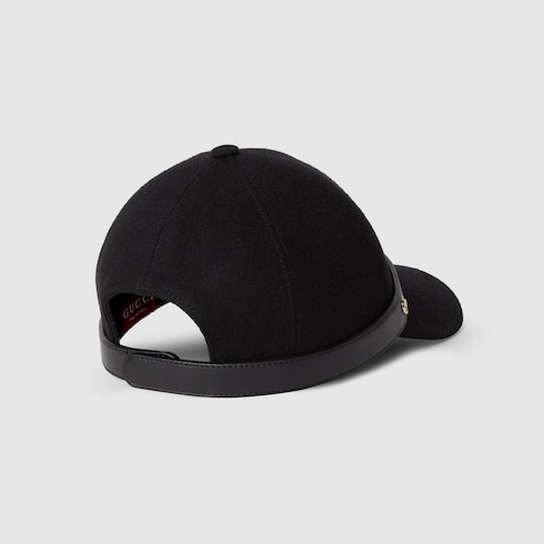 Wool baseball hat