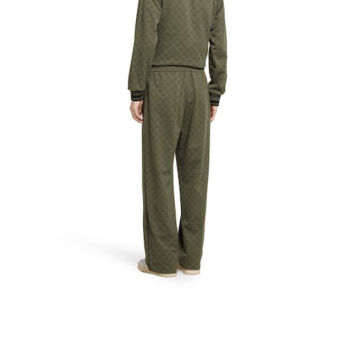 Pantalón de jacquard de punto con GG