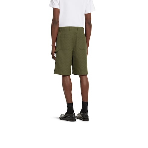 Shorts in tessuto GG
