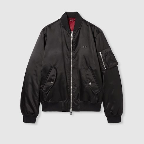 Bomberjacke aus schwerem Nyloncanvas