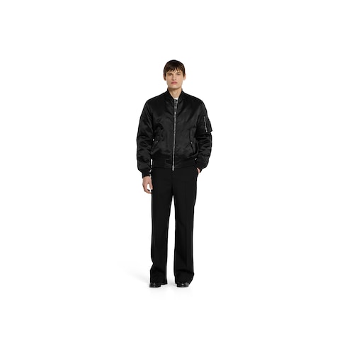 Bomberjacke aus schwerem Nyloncanvas