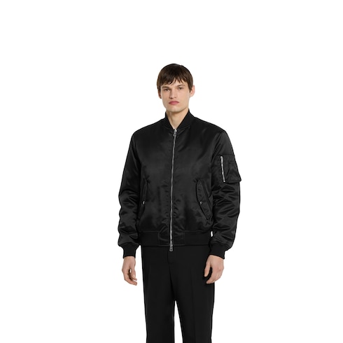 Bomberjacke aus schwerem Nyloncanvas