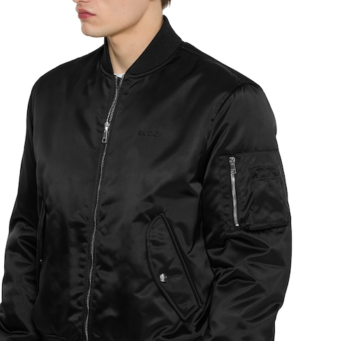 Bomberjacke aus schwerem Nyloncanvas