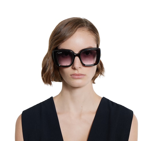 Butterfly frame sunglasses