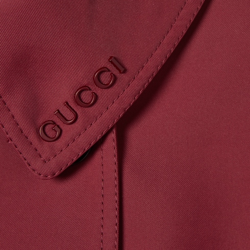 Trench en gabardine double