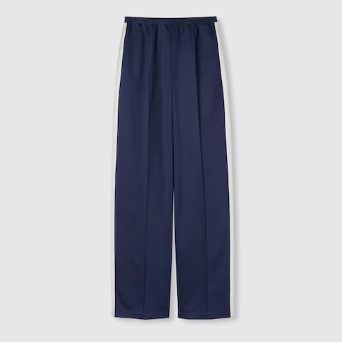 Technical jersey pants with logo