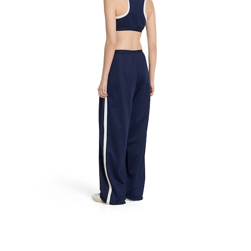 Technical jersey pants with logo