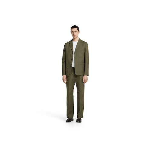 Cotton blend GG canvas jacket