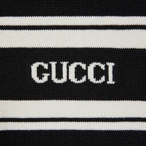 Jersey de algodón y seda con intarsia