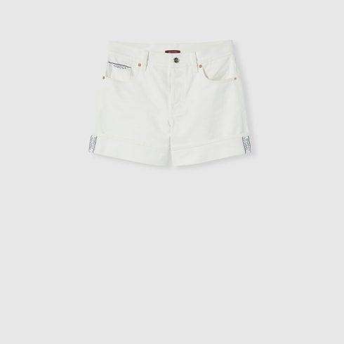 Shorts aus Selvedge-Denim aus Baumwolle