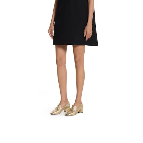 Décolleté mocassino donna con Morsetto