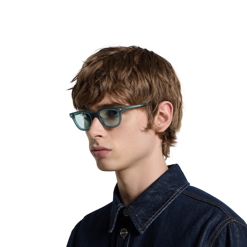 Oval frame sunglasses