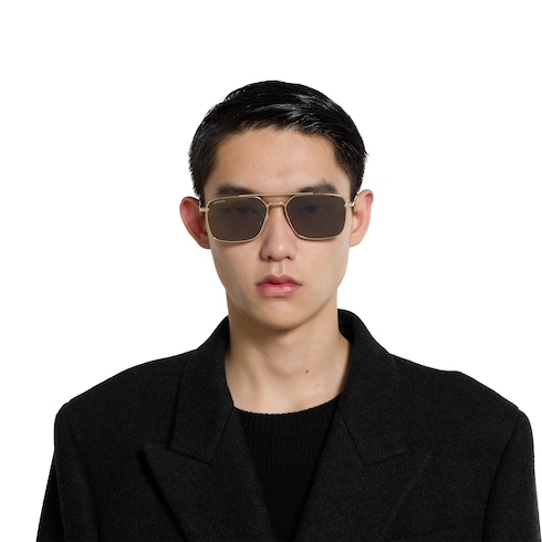 Specialized fit rectangular sunglasses