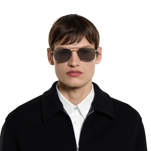 Specialized fit rectangular sunglasses