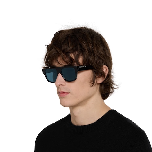 Rectangular frame sunglasses