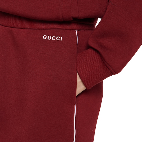 Mini-jupe en jersey avec logo