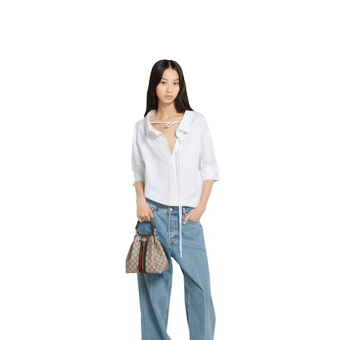 Ophidia small bucket bag