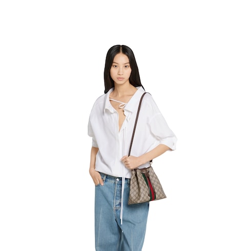Ophidia small bucket bag