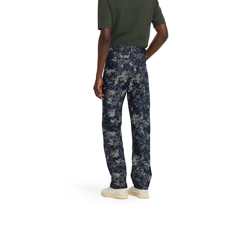 GG jacquard denim pant