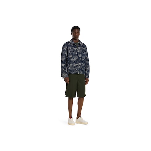 GG jacquard denim jacket