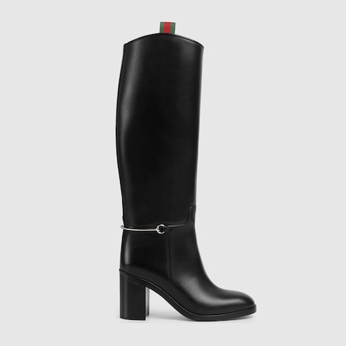 Women's boot with slim Horsebit  