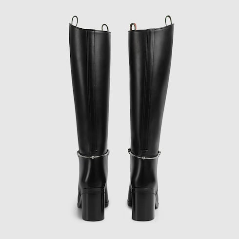 Women's boot with slim Horsebit  