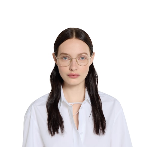 Round optical frame