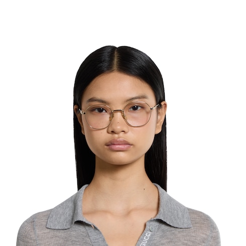 Round optical frame