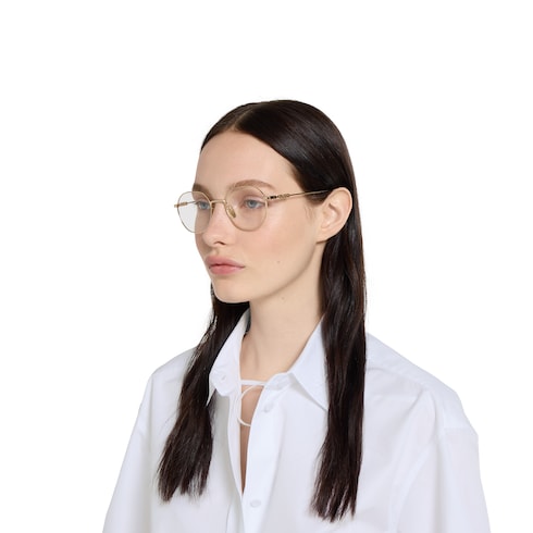 Round optical frame