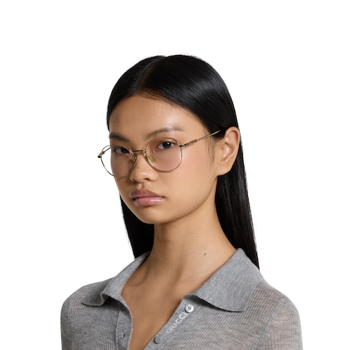 Round optical frame