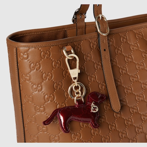 GG Emblem large tote bag