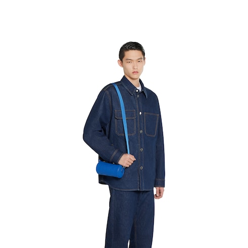 Gucci Edge系列迷你圆筒包