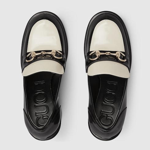 Women's heeled loafer with Horsebit