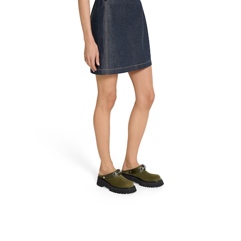 Women's mule with Horsebit
