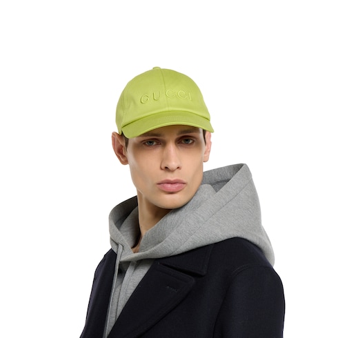 Cotton baseball hat with embroidery