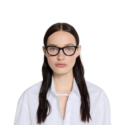 Cat eye optical frame
