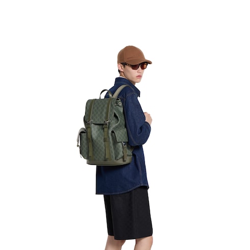 GG Monogram large backpack
