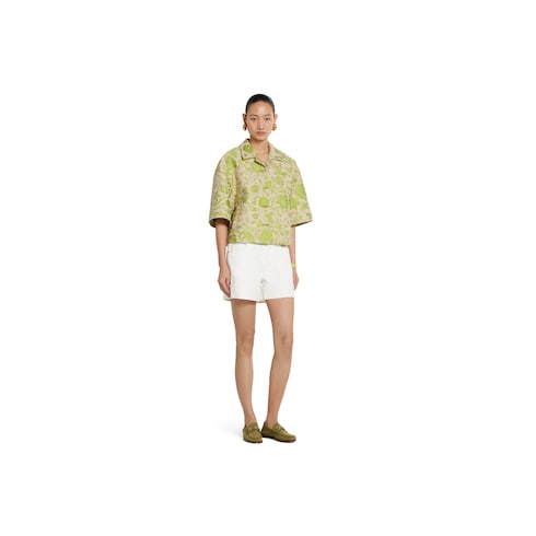 Shorts aus Selvedge-Denim aus Baumwolle