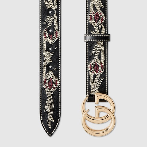 Ceinture fine GG Marmont
