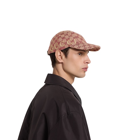 GG canvas baseball hat