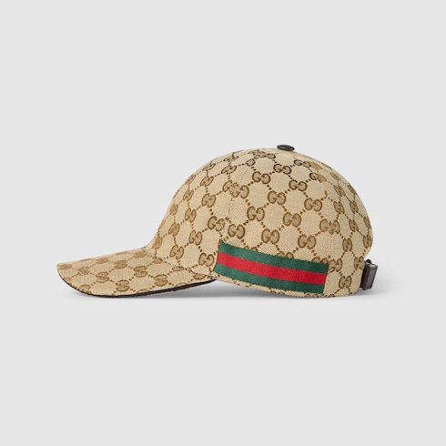 Original GG canvas baseball hat with Web