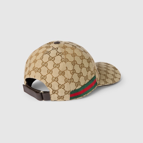 Original GG canvas baseball hat with Web