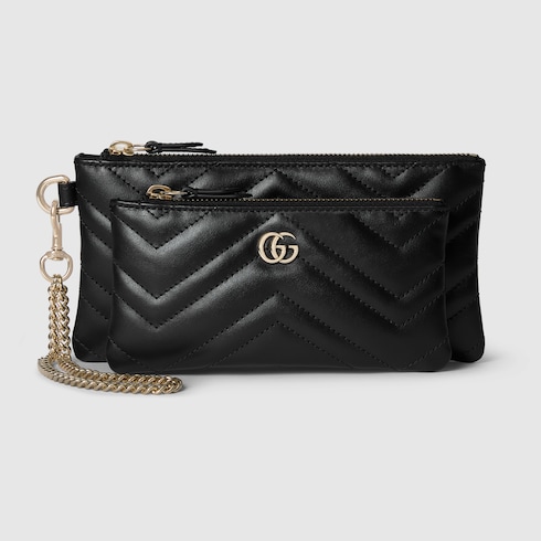 GG Marmont small pouch with chain