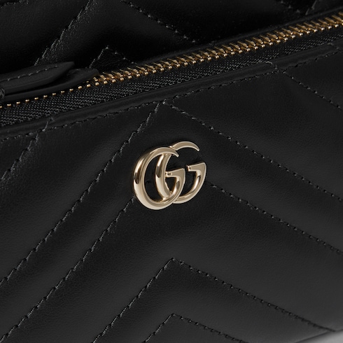 Bolsa pequeña GG Marmont con cadena