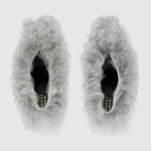 Zapatos estilo slipper Gucci 97 con tacón para mujer