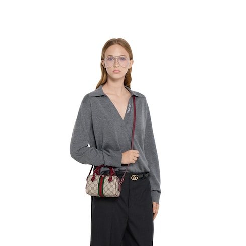Ophidia mini boston bag