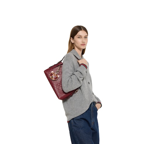 GG Emblem medium shoulder bag
