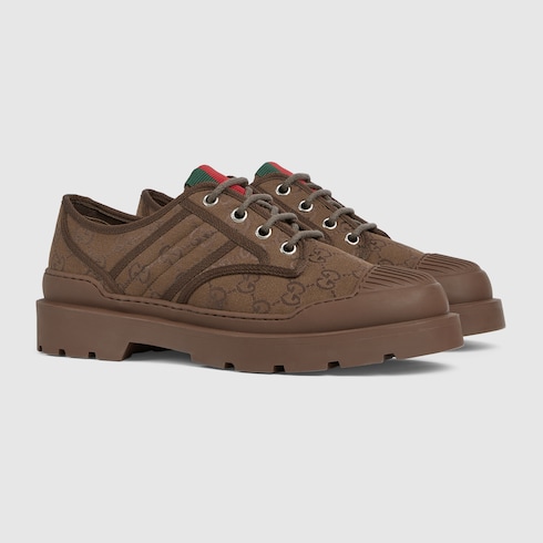 Chaussures à lacets avec bande Web pour homme